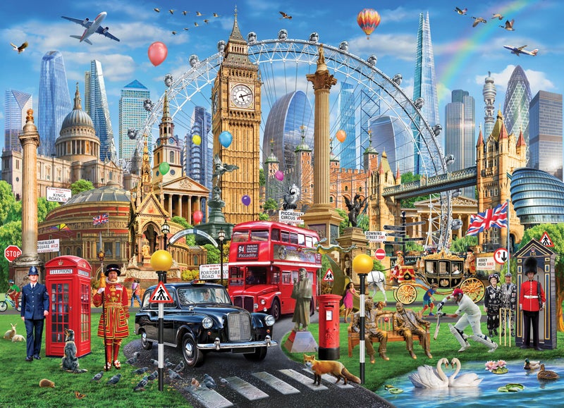 PETER PAUPER PRESS London 500 Piece Jigsaw Puzzle - Image 2