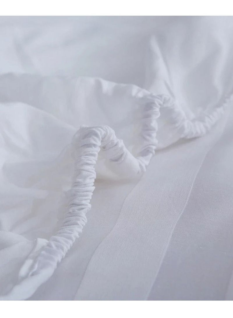 Hotel fitted sheet, size 100 x 200, height 30 cm - Image 3