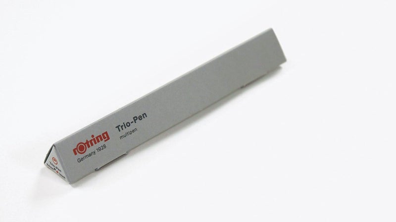 rOtring MultiFunction Pen FourInOne 05mm Mechanical Pencil with BlackRedBlue Ballpoint Pen in Triangle Package 502700F - Image 3