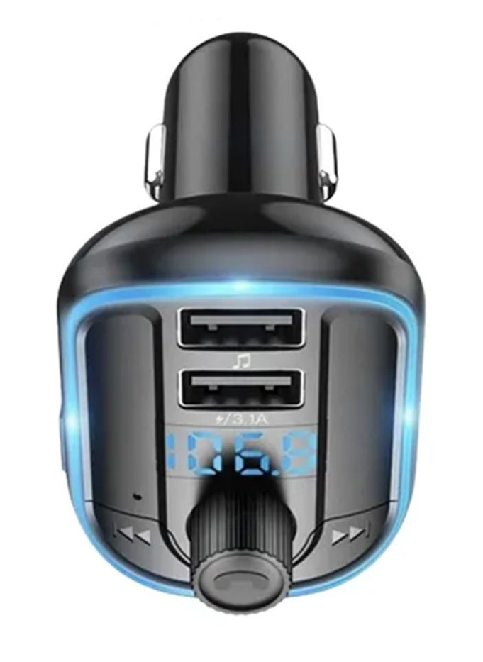 Yesido FM Transmitter 3.1A Dual USB Ports  - Image 3