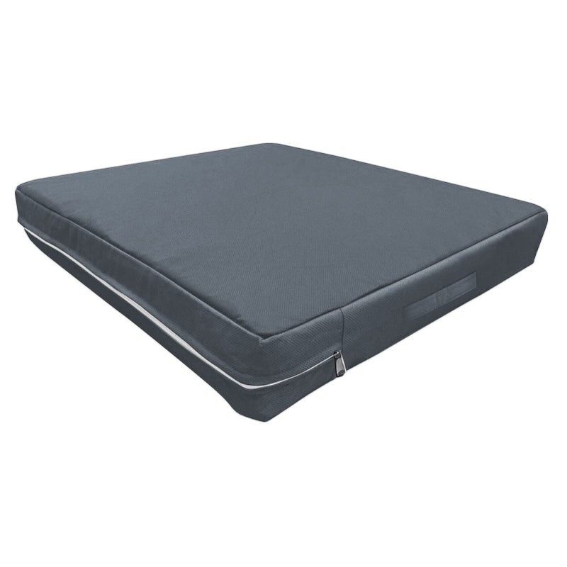ANANMEI Dog Bed Cover for 36 L 27 W 3 H 600D Oxford Waterproof with Zipper and Carry Handle Washable Cover Only Gray - Image 2