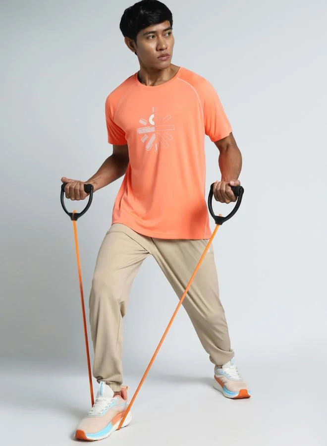 كالت تيشرت رياضي بأكمام راجلان