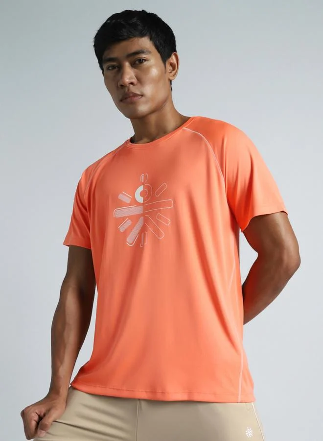 كالت تيشرت رياضي بأكمام راجلان