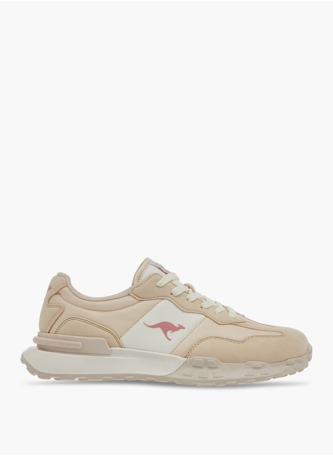 kangaROOS Women's Textured Sports Shoes With Lace-Up Closure  - Image 3