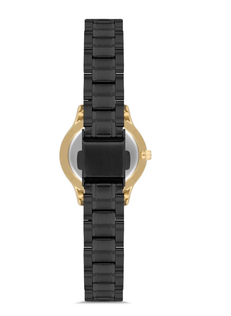 OMAX - Omax Women's Luxury Wrist Watch, Watches for Women, Stainless Watches, Stainless Band, Gold Round Dial, Waterproof Watch, 1 Year Warranty - Image 1