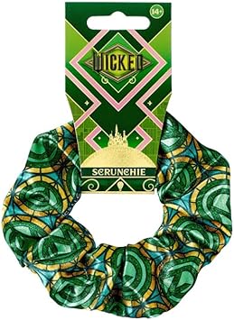 Wicked Oz Logo Hair Scrunchie Green - Image 2
