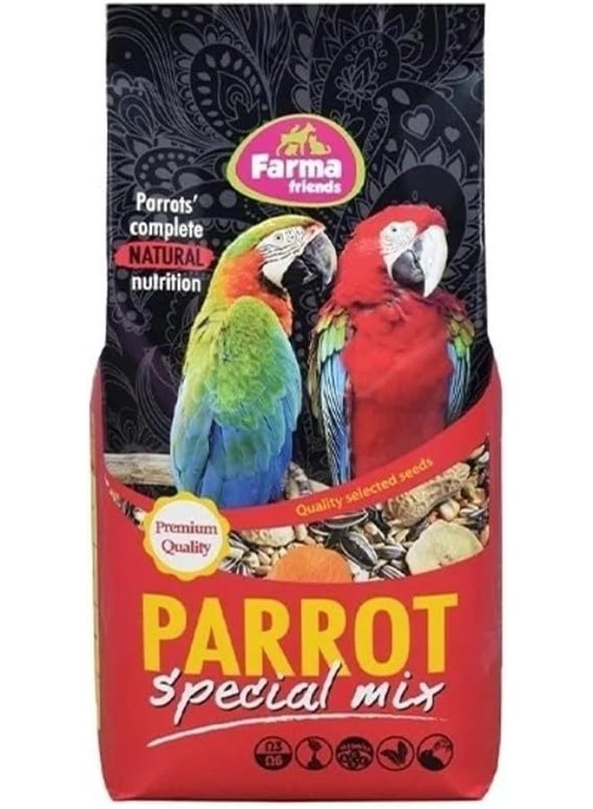 فارما طعام لطيورخلطة فارما الخاصة للببغاء 800 جرام - Image 1