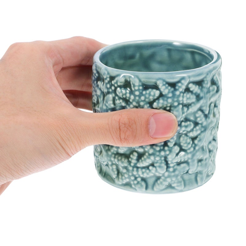 Ceramic Planter Flower Pot with Drainage Hole for Plants Bonsai Outdoor Planter Garden Pot - Image 5