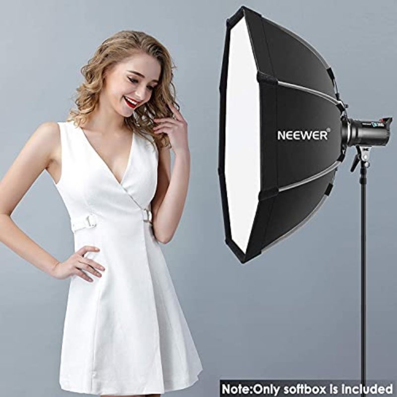 NEEWER 26''/65cm Octagonal Softbox Quick Release, with Bowens Mount, Carrying Bag Compatible with Neewer CB60 CB100 CB150 Vision 4 S101-300W/400W and Other Bowens Mount Light -SF-RPBO26 - Image 5