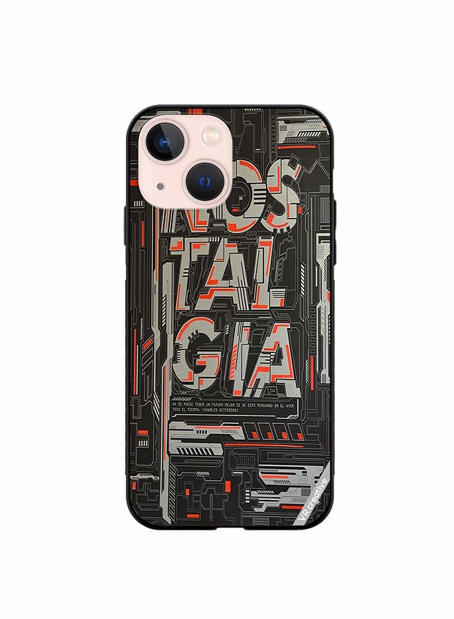 VR CREATIVE Protective Case Cover For Apple iPhone 13 mini Nostalgia Design Multicolour - Image 1