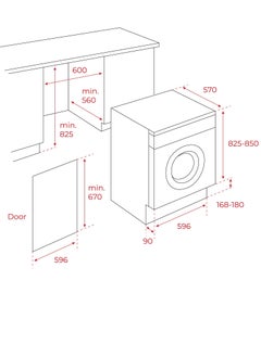 TEKA Teka LSI5 1481 EU EXP 60 cm Built in Washer Dryer, Washing  8 kg, Drying  5 kg, 13 Washing programs, 2 Drying programs.  - Image 2