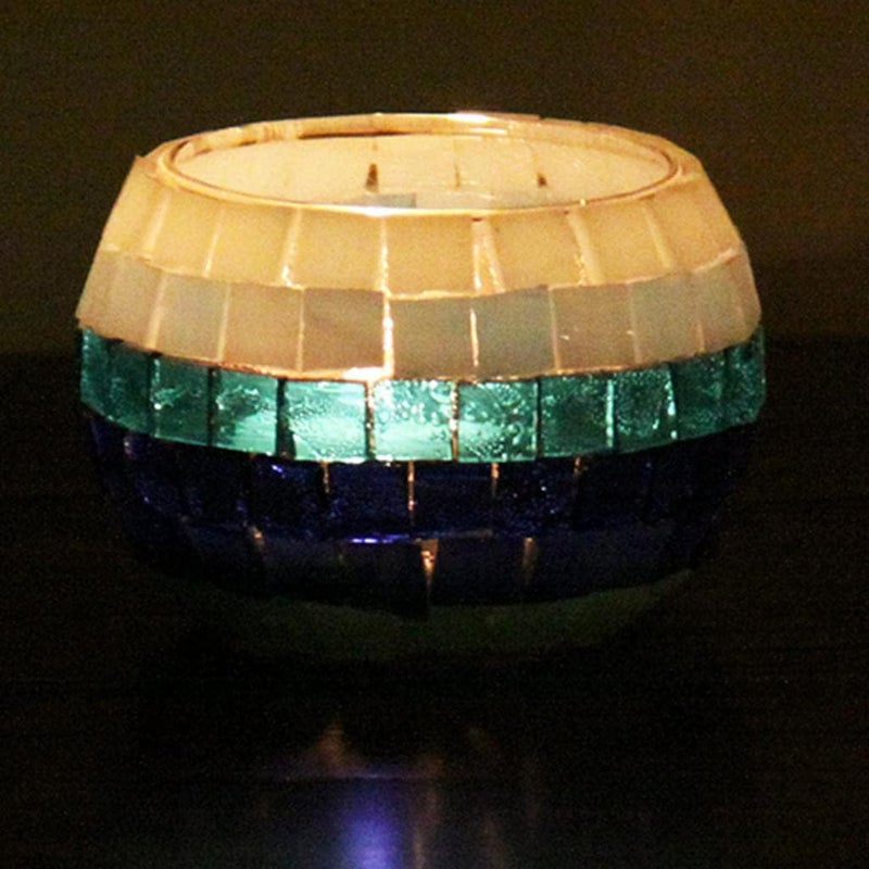 klarako250 Pieces Many Color Square Glass Mosaic Tiles for Mosaic Making Craft klarakoDark blue - Image 4