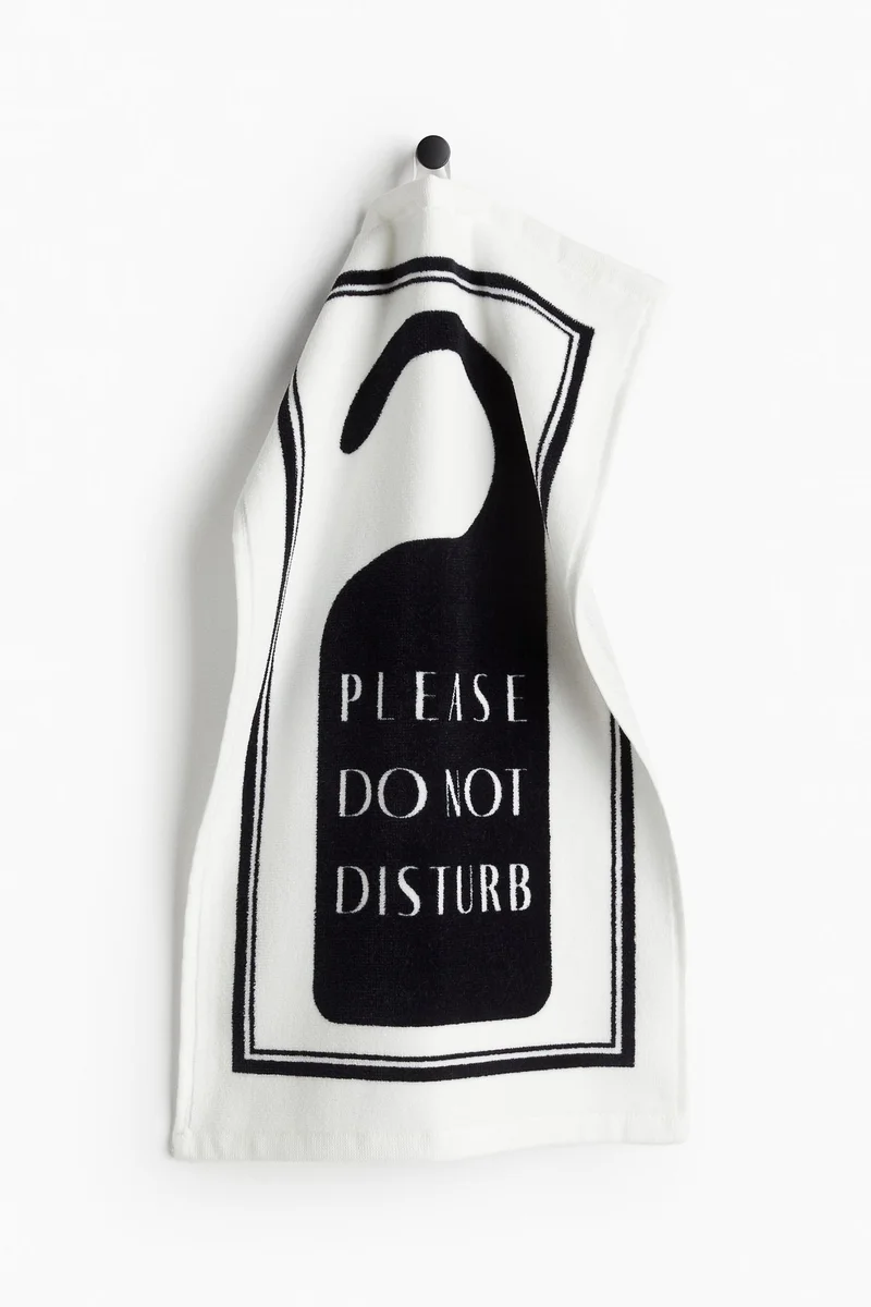 H&M Motif-detail terry guest towel