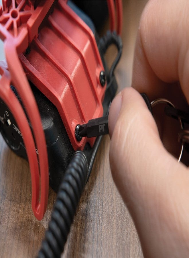 Performance Tool 20234 Steel Keychain Screwdriver Set with Phillips and Slotted Keys, Black Powder Coated for Durability and Style - Image 5