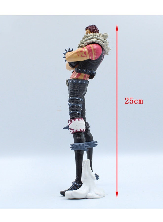 One Piece Charlotte Katakuri Figure - 25cm Large-Scale Detailed PVC Statue, Anime Collectible of Big Mom Pirates' Sweet Commander, Perfect for One Piece Fans, Display & Gift - Image 2