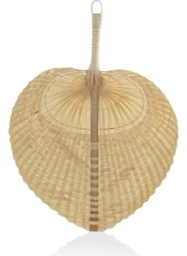 The Mia Bamboo Wall Decor 21x21x28cm