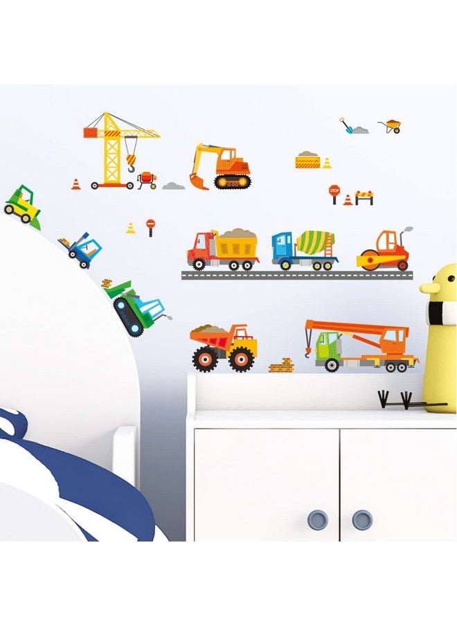 Ds8012 Construction Vehicles Cars Transport Kids Wall Stickers Wall Decals Peel And Stick Removable Wall Stickers For Kids Nursery Bedroom Living Room Decor 1712 - pzsku/Z393C2C2CC46D179D3D8DZ/45/_/1719986275/1edd7363-6f45-4e59-9da2-c7fec8d940ef