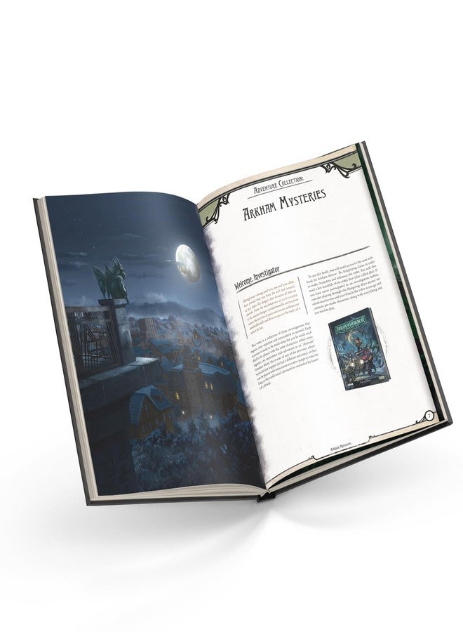 Asmodee Arkham Horror The Roleplaying Game Asmodee Arkham Mysteries Adventure Book - Three Standalone Scenarios, Immersive RPG for Kids & Adults, Ages 14+, 2-6 Players, 1+ Hour Playtime - Image 5