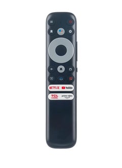 ICS Replacement Voice Remote Control For TCL Mini-LED QLED 4K UHD Smart TVs With Netflix, Youtube And Prime Video, Black  - Image 1