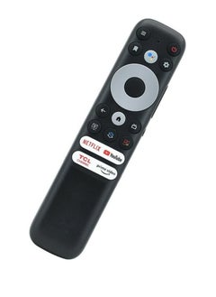 ICS Replacement Voice Remote Control For TCL Mini-LED QLED 4K UHD Smart TVs With Netflix, Youtube And Prime Video, Black  - Image 3