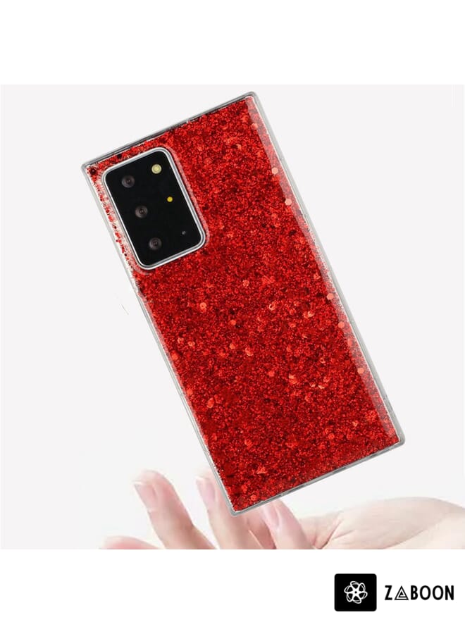 Zaboon Protective Case Cover For Samsung Galaxy A81 / Note 10 Lite Glitter Sequins Epoxy TPU - Image 4