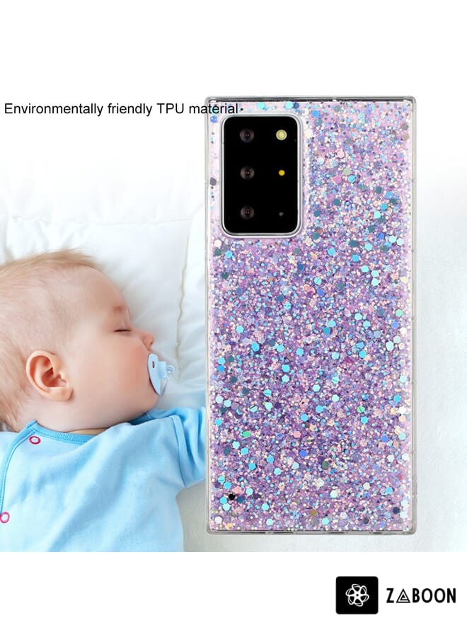 Zaboon Protective Case Cover For Samsung Galaxy A81 / Note 10 Lite Glitter Sequins Epoxy TPU - Image 3