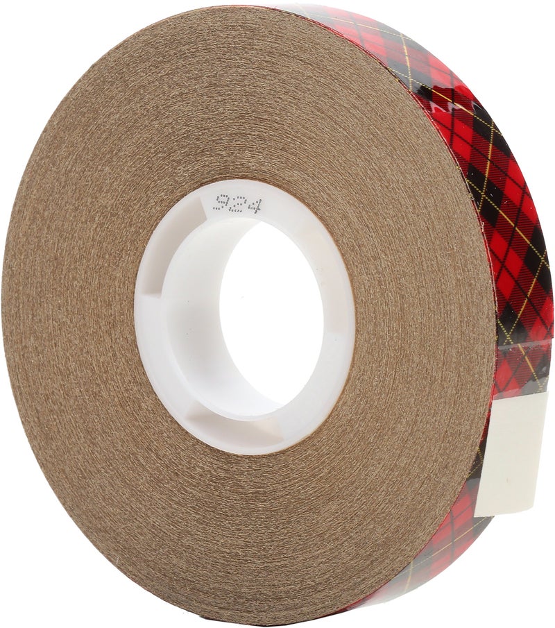 3M Scotch ATG Adhesive Transfer Tape 924 Clear, 0.50 in x 36 yd 2.0 mil (Pack of 1) - Image 1
