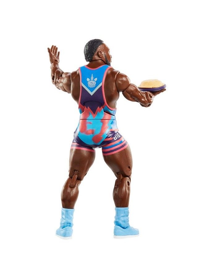 WWE - Big E Elite Series 79 Deluxe Action Figure With Realistic Facial Detailing Iconic Ring Gear & Accessories - Image 1