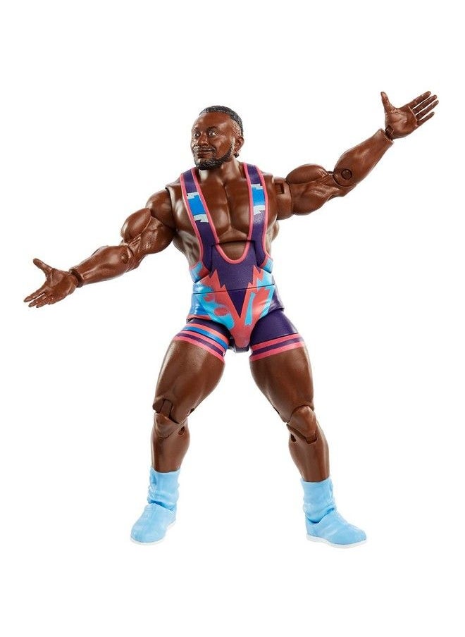 WWE - Big E Elite Series 79 Deluxe Action Figure With Realistic Facial Detailing Iconic Ring Gear & Accessories - Image 1