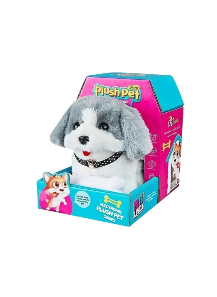 بريميم لعبة إلكترونية محشوة للكلاب الأليفة – جرو تفاعلي يمشي وينبح بشكل واقعي. - Image 2