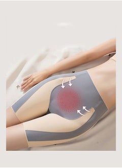 NIBEMINENT Seamless Magnetic Therapy Bottoms Purple/White  - Image 3