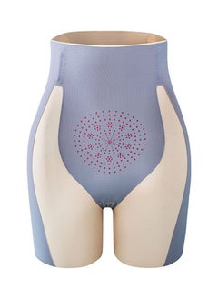 NIBEMINENT Seamless Magnetic Therapy Bottoms Purple/White  - Image 1