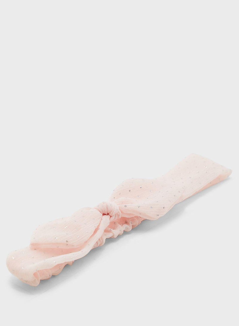 كليرز طوق شعر مزين بفيونكة - Image 1