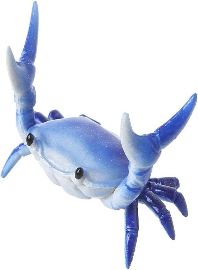 Sluswallow Blue New Japanese Creative Cute Crab Pen Holder Weightlifting Crabs Penholder Bracket Storage Rack Gift Stationery Pencil Holders and Pen Holders - Image 1