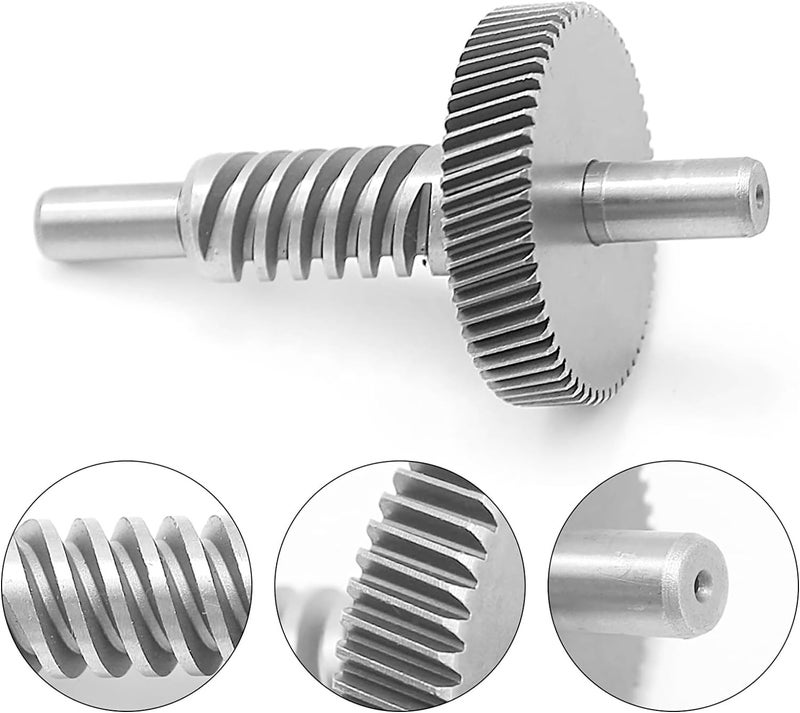Meat Mincer Sprocket Replacement Parts Meat Grinder Bearing Worm Gear for 5QT 9706529 9703445 9703680 W11086780 WP9709231 Metal Replacement Stand Mixer Kit for Mixer Snails Replacement Meat - Image 5