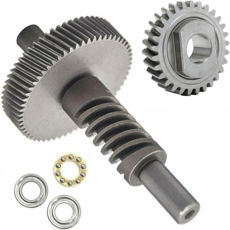 Meat Mincer Sprocket Replacement Parts Meat Grinder Bearing Worm Gear for 5QT 9706529 9703445 9703680 W11086780 WP9709231 Metal Replacement Stand Mixer Kit for Mixer Snails Replacement Meat - Image 1