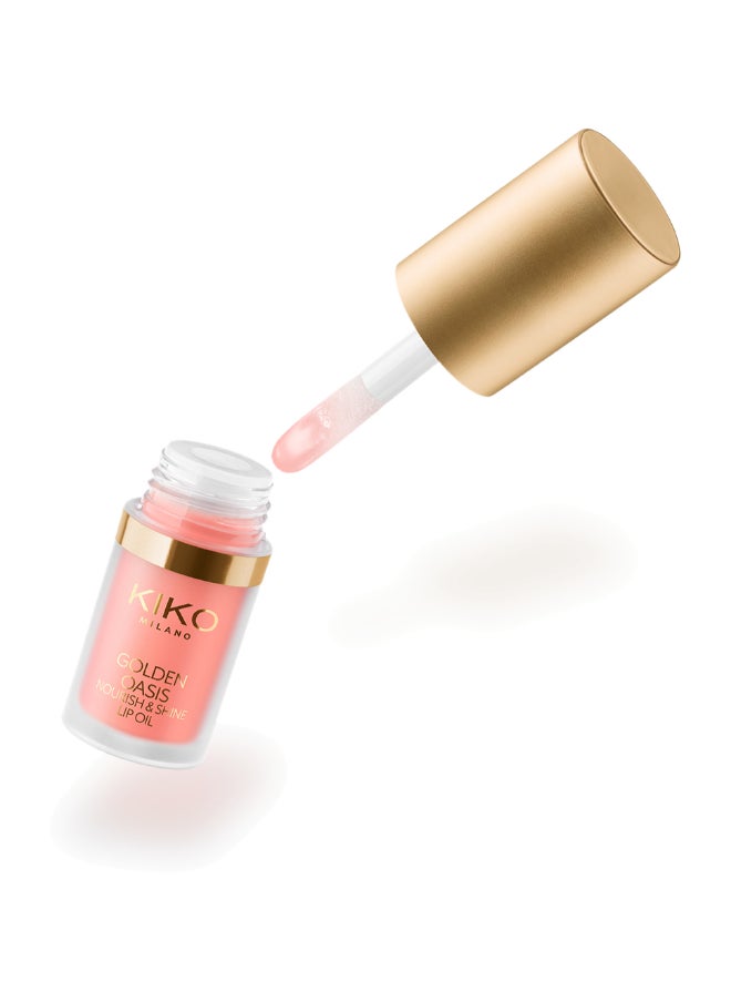 KIKO MILANO - Golden Oasis Nourish And Shine Lip Oil  01 - Image 1