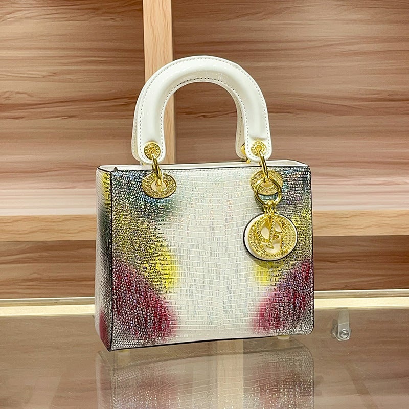 Lizard Style Daofei Bag Genuine Leather Handbag Women'S High-End Sense Niche Shoulder Crossbody Bag - Image 4