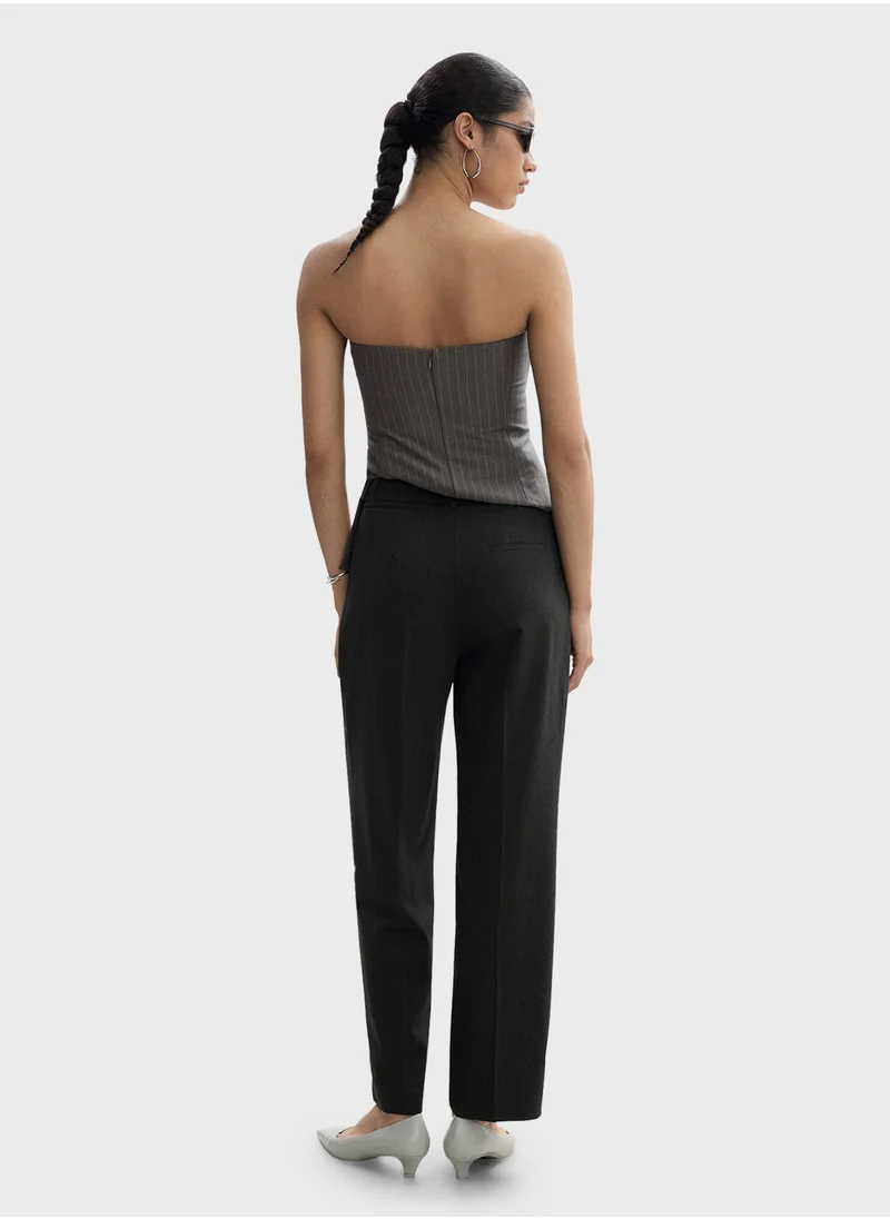 MANGO High Waist Pants