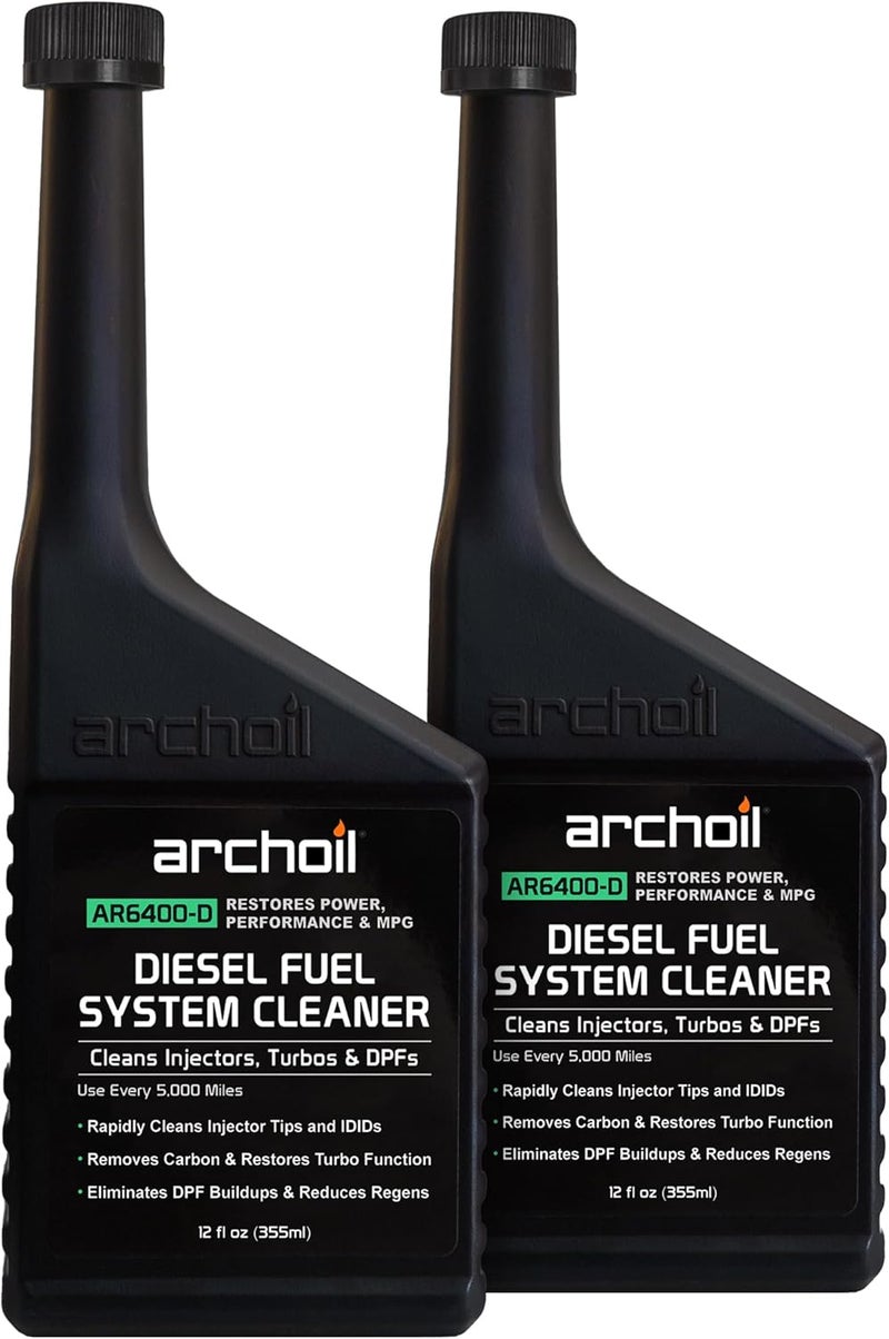 Archoil AR6400-D Diesel Fuel System Cleaner (Two Pack) - Cleans Injectors, Turbo & DPF - Image 1