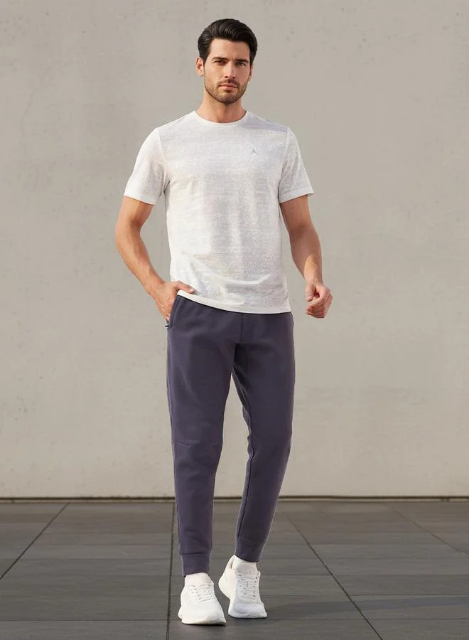 Splash Active Men Regular Fit Joggers with Drawstring Waist