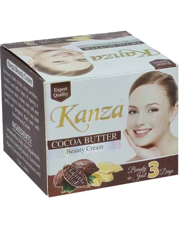 Kanza Whitening Beauty Cream Cocoa Butter 50g - Image 1