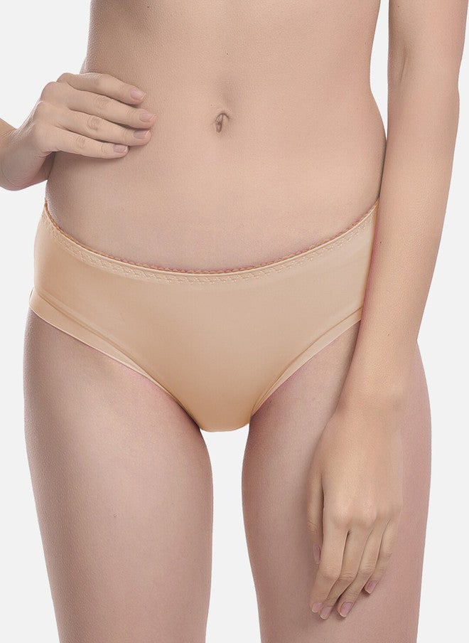 FIMS Women Mid Rise Stretchable Seamless Hipster Briefs - Image 4