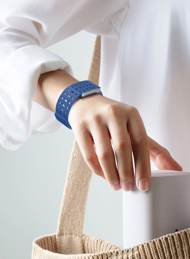 RinGinG Modified Magnetic Silicone Sport Replacement Band Compatible with WHOOP 5.0, Life/MG, One/Peak, Fitness Life Tracker – Breathable, Sweatproof, Durable & Comfortable - Image 5