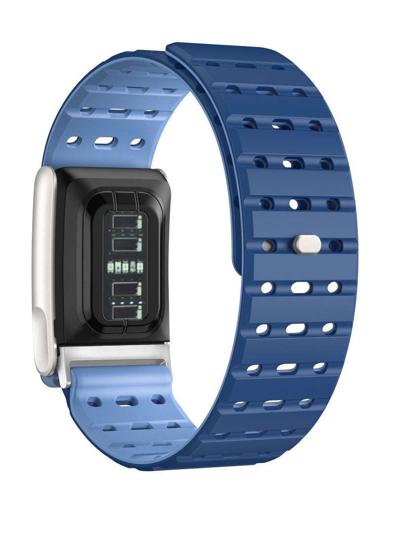 RinGinG Modified Magnetic Silicone Sport Replacement Band Compatible with WHOOP 5.0, Life/MG, One/Peak, Fitness Life Tracker – Breathable, Sweatproof, Durable & Comfortable - Image 3