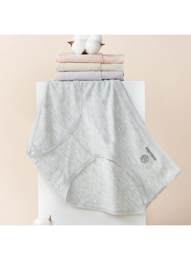 Fenton Modal 10a Antibacterial】4-pack Breathable Women's Mid-rise Stretch Briefs Underwear - Image 4