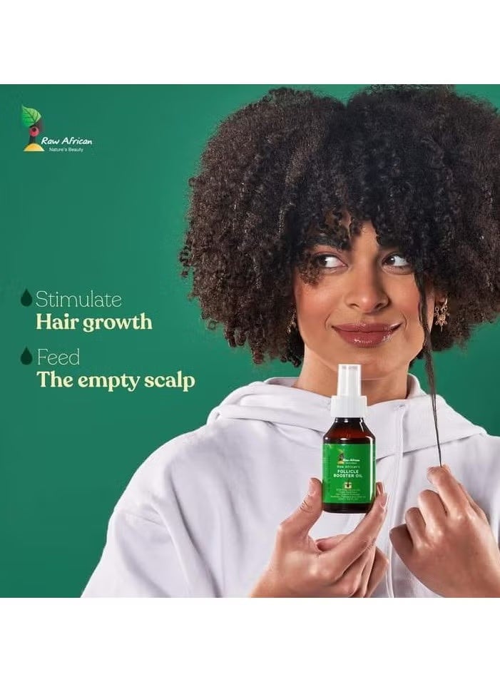 رو أفريكان رو افريقا زيت الشعر  لتعزيز بصيلات الشعر 100 مل - Image 4