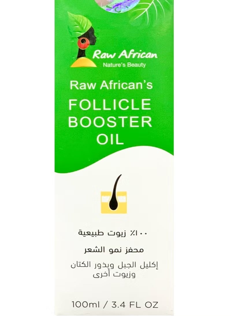 رو أفريكان رو افريقا زيت الشعر  لتعزيز بصيلات الشعر 100 مل - Image 2