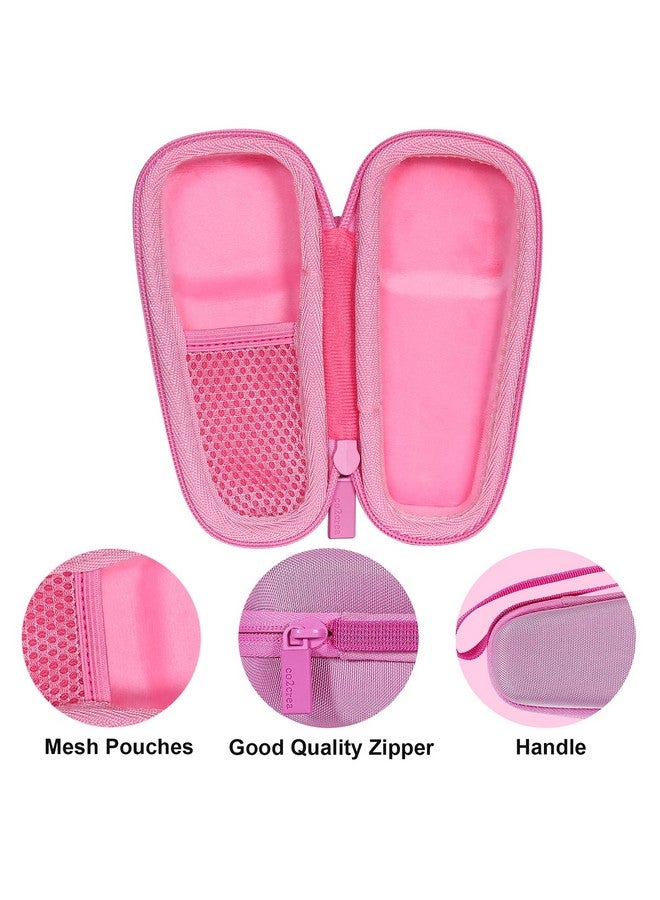 Co2Crea Hard Carrying Case Compatible With Någracoola Clie Sonic Facial Cleansing Brush (Pink) - Image 3