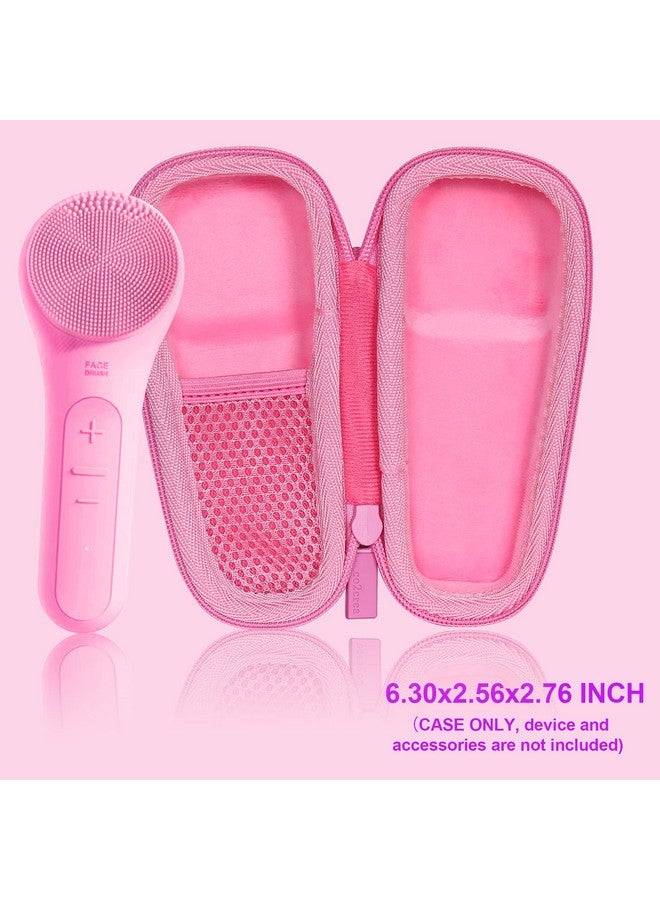 Co2Crea Hard Carrying Case Compatible With Någracoola Clie Sonic Facial Cleansing Brush (Pink) - Image 4